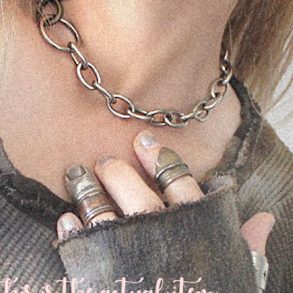 handmade adjustable knuckle ring #2